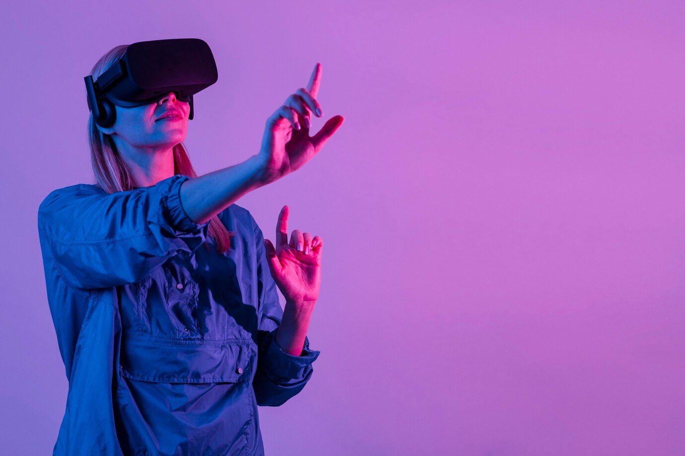 dorosła kobieta VR Poznań